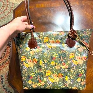 NWT Patricia Nash English Countryside Eastleigh Tote Bag